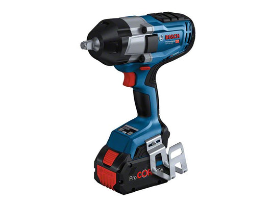 Bosch BITURBO 1/2in Impact Wrench 18V 2 x 5.5Ah ProCORE18V Li-ion GDS 18V-1000