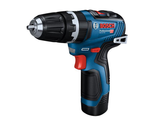 Bosch Professional Combi Drill 12V 2 x 3.0Ah Li-ion Keyless Chuck GSB 12V-35