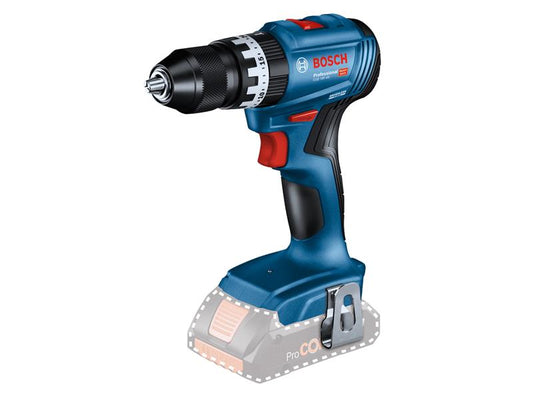 Bosch Professional Combi Drill 18V Bare Unit Keyless Chuck BSH6019K3300