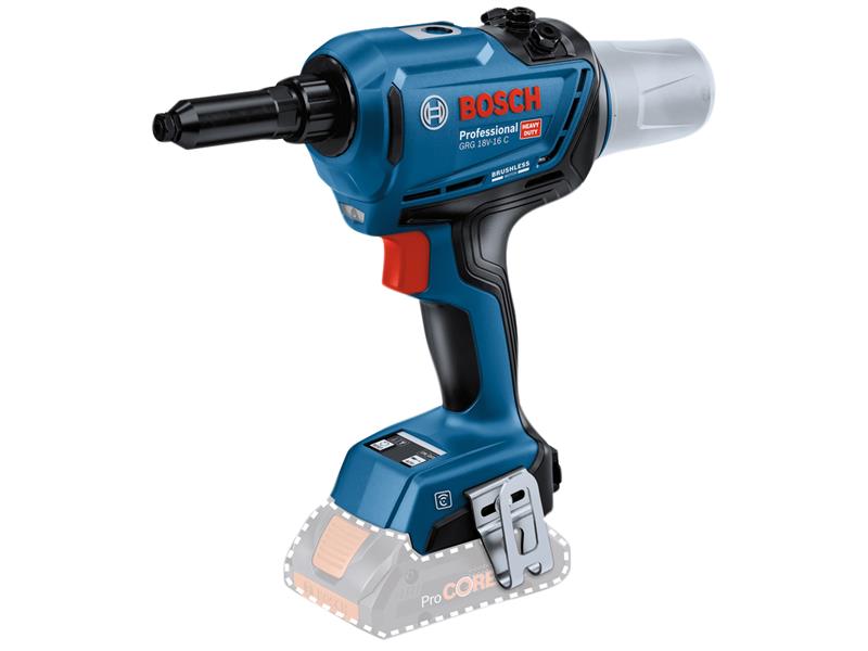 Bosch Professional Rivet Gun 18V Bare Unit Rivet Diameter 3-6.4mm GRG 18V-16C