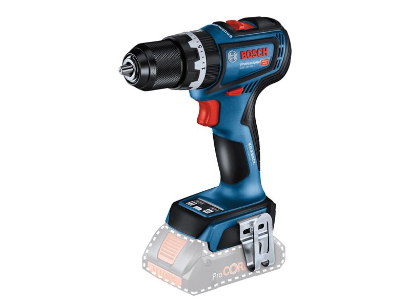 Bosch Professional Combi Drill 18V Bare Unit Keyless Chuck BSH6019K6100