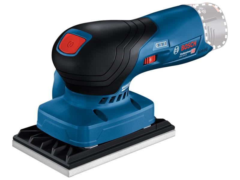 Bosch 12V Professional Compact Orbital Sander Kit Bare Unit BSH6019L0001