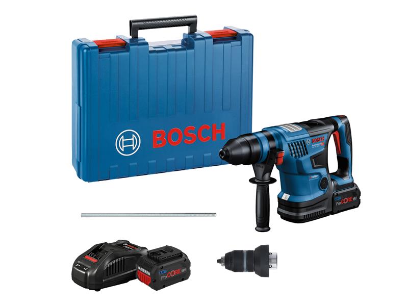 Bosch GBH SDS Plus Rotary Hammer 18V-34 Pro 18V 2 x 8.0Ah Li-ion BSH611914072