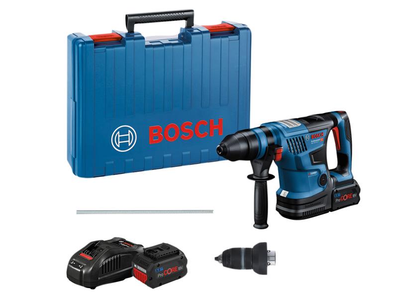 Bosch GBH SDS Plus Rotary Hammer 18V 2 x 5.5Ah 18V-34 CF ProLi-ion BSH611914073