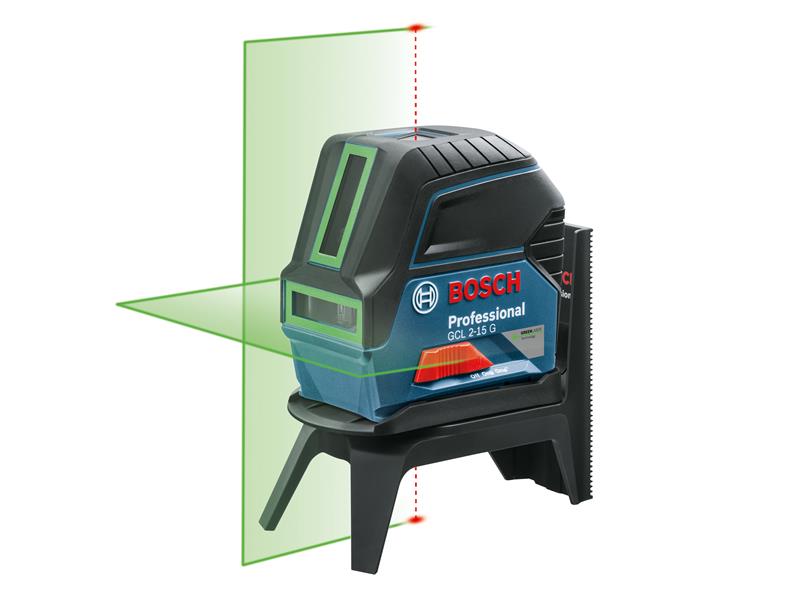 Bosch GCL 215-G Professional Self-Levelling Cross Line Laser Green BSHGCL215G
