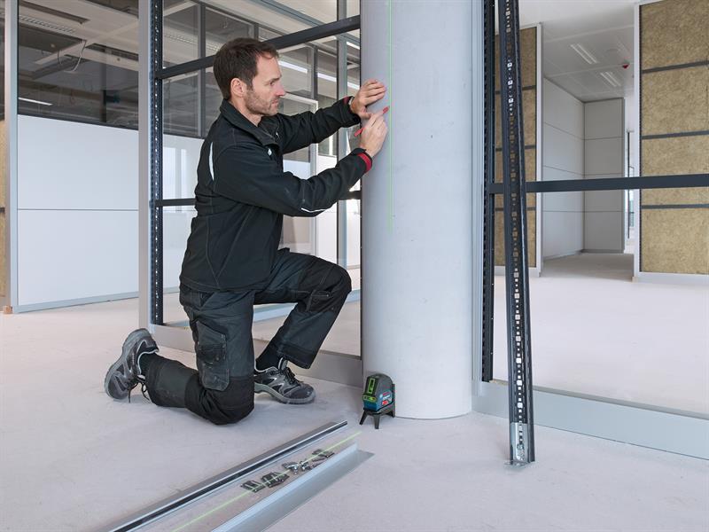 Bosch GCL 215-G Professional Self-Levelling Cross Line Laser Green BSHGCL215G