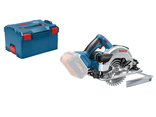 Bosch GKS 18V-57N G Circular Saw 165mm 18V Bare Unit + L-BOXX BSHGKS1857GN