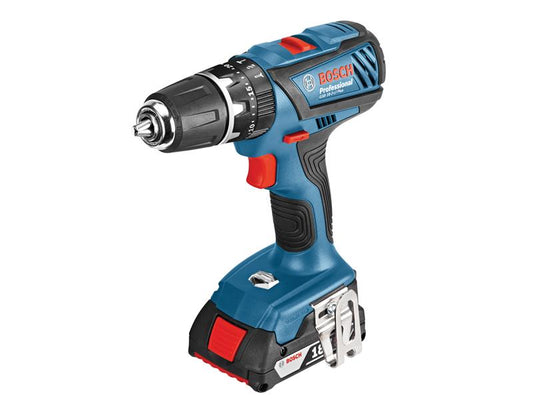 Bosch GSB 18V-21 Combi Drill 18V 2 x 4.0Ah Li-ion BSHGSB18V21