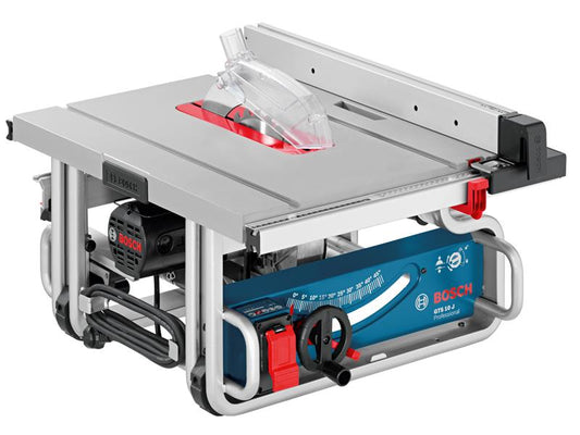 Bosch 250mm Table Saw 1800W 240V Blade 254 x 30mm Table 642 x 572mm GTS10J