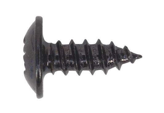 Sealey Self-Tapping Screw 3.5 x 10mm Flanged Head Black Pozi Pack of 100 BST3510