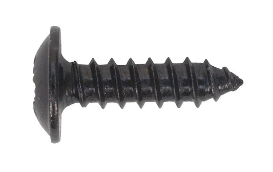 Sealey Self-Tapping Screw 3.5 x 13mm Flanged Head Black Pozi Pack of 100 BST3513