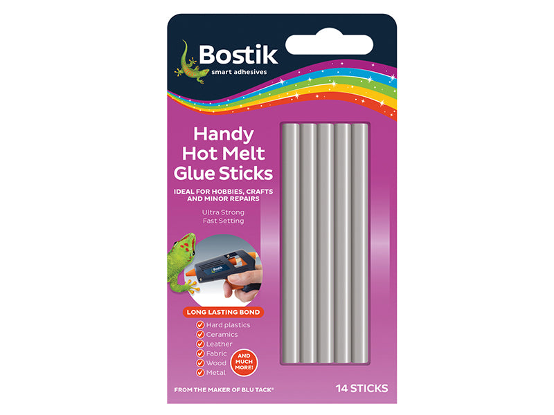Bostik Handy Hot Melt Glue Sticks (Pack 14) BSTHGSAP