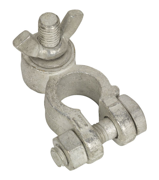 Sealey Battery Terminal - Post with Washer & Wing Nut 24V Negative Pack of 5 BTN24