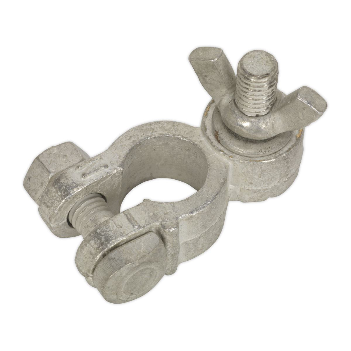 Sealey Battery Terminal - Post with Washer & Wing Nut 24V Negative Pack of 5 BTN24