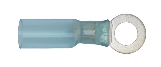Sealey Heat Shrink Ring Terminal �6.4mm Blue Pack of 25 BTSR2564