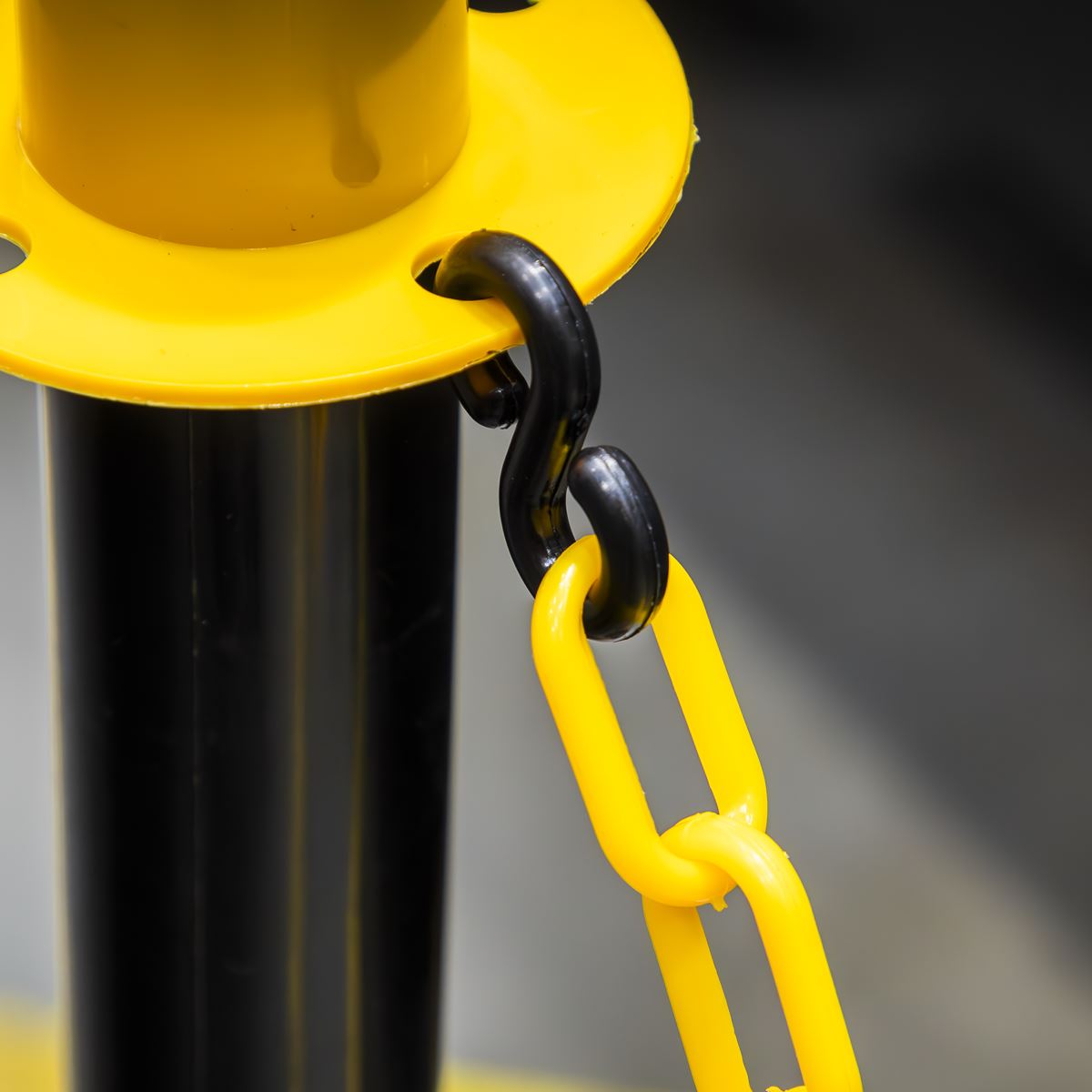 Sealey Safety Chain Black/Yellow 25m x 6mm BYC25M