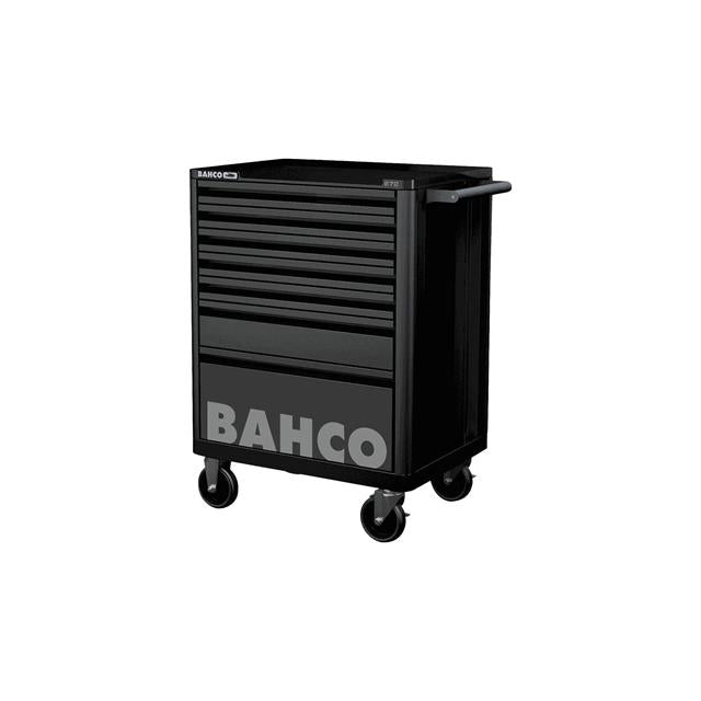 Bahco 5 Drawer Tool Trolley Black E72 Workshop Cabinet Storage HUB 26in 1472K5BLACK