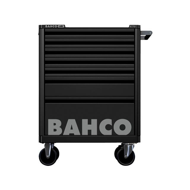 Bahco 5 Drawer Tool Trolley Black E72 Workshop Cabinet Storage HUB 26in 1472K5BLACK