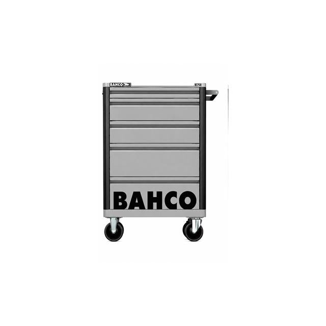 Bahco 5 Drawer Tool Trolley Grey E72 Workshop Cabinet Storage HUB 26in 1472K5GREY