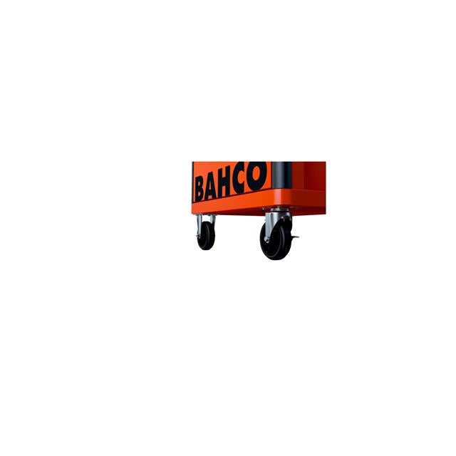 Bahco 6 Drawer Orange Tool Box Trolley Workshop Roller Cabinet 26" E72 Storage Hub 1472K6
