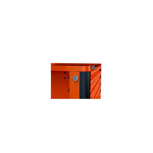 Bahco 6 Drawer Orange Tool Box Trolley Workshop Roller Cabinet 26" E72 Storage Hub 1472K6