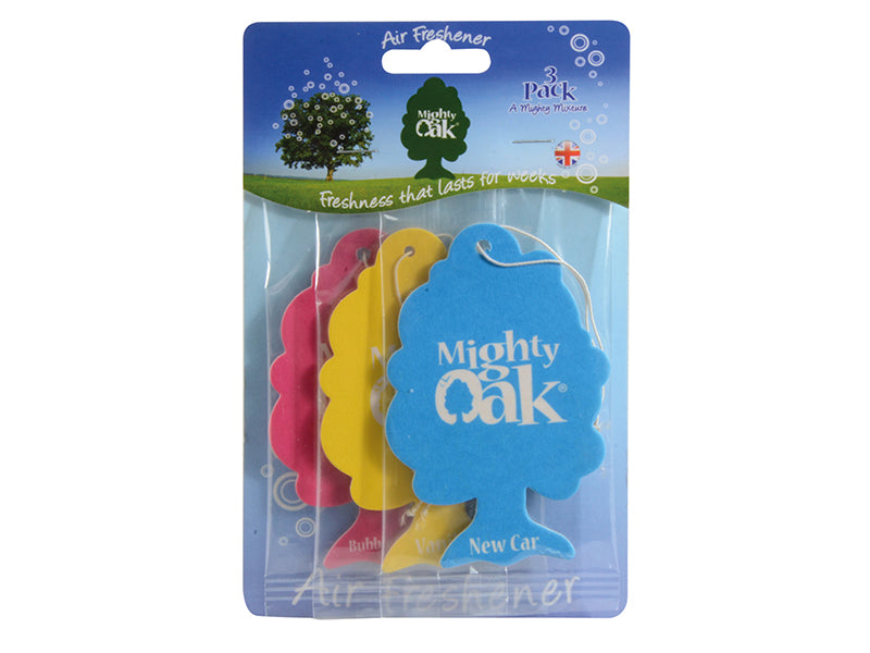 CarPlan Mighty Oak Air Freshener - Triple Pack C/POAK003