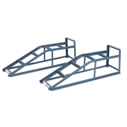 Sealey Car Ramps 1 Tonne Capacity per Ramp 2 Tonne Capacity per Pair CAR2000