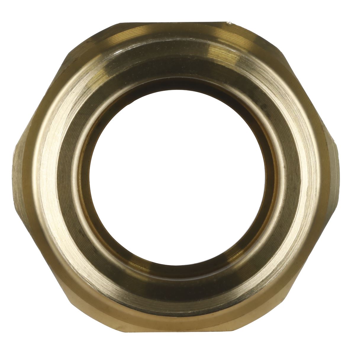 Sealey Straight Adaptor 15mm x 1/2"BSPT Brass Speedfit MM011504N) CAS15BSA