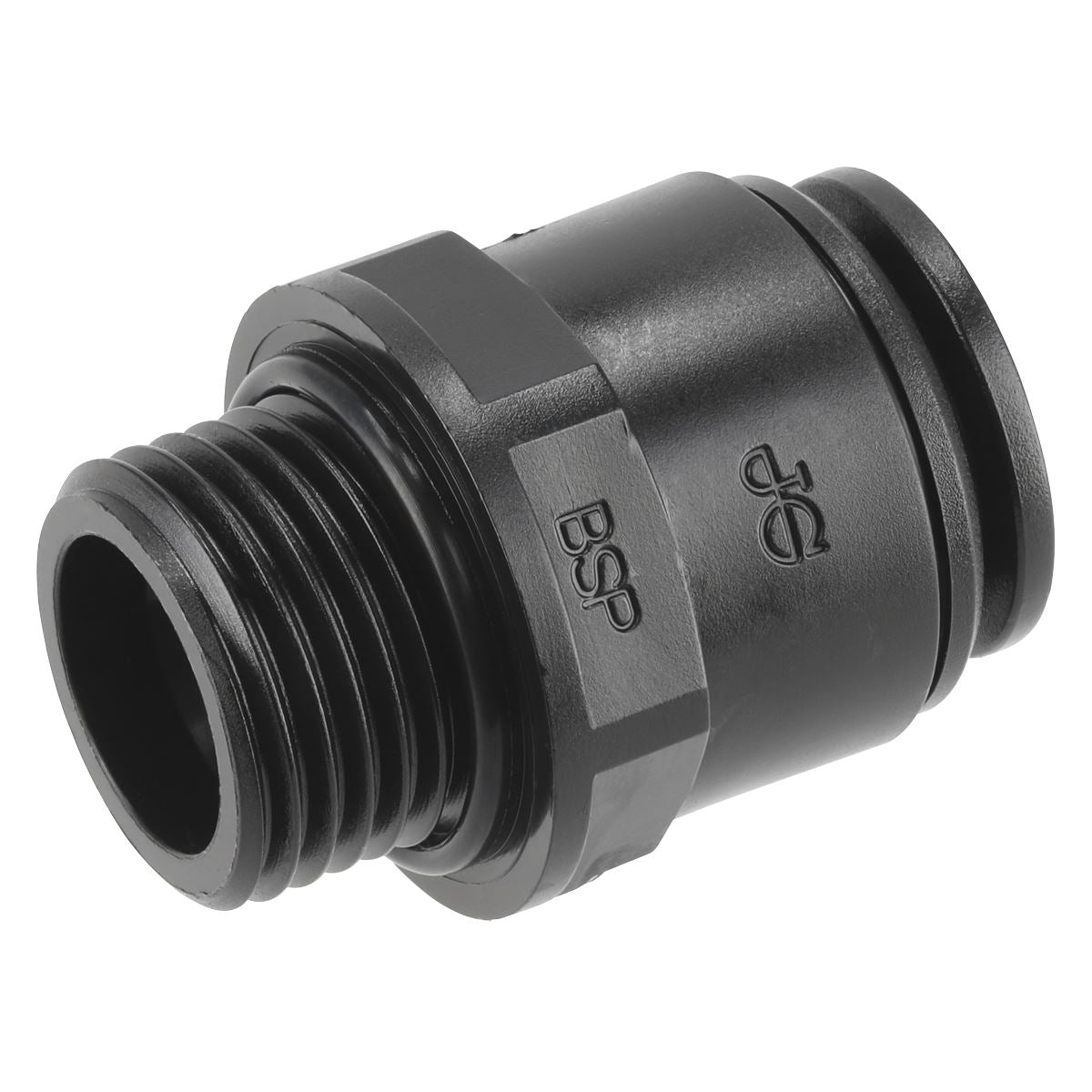 Sealey Straight Adaptor 15mm 1/2"BSP Pack of 2 Speedfit CAS15SA