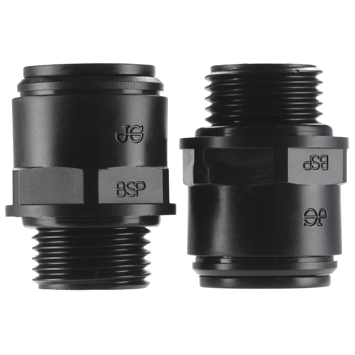 Sealey Straight Adaptor 15mm 1/2"BSP Pack of 2 Speedfit CAS15SA