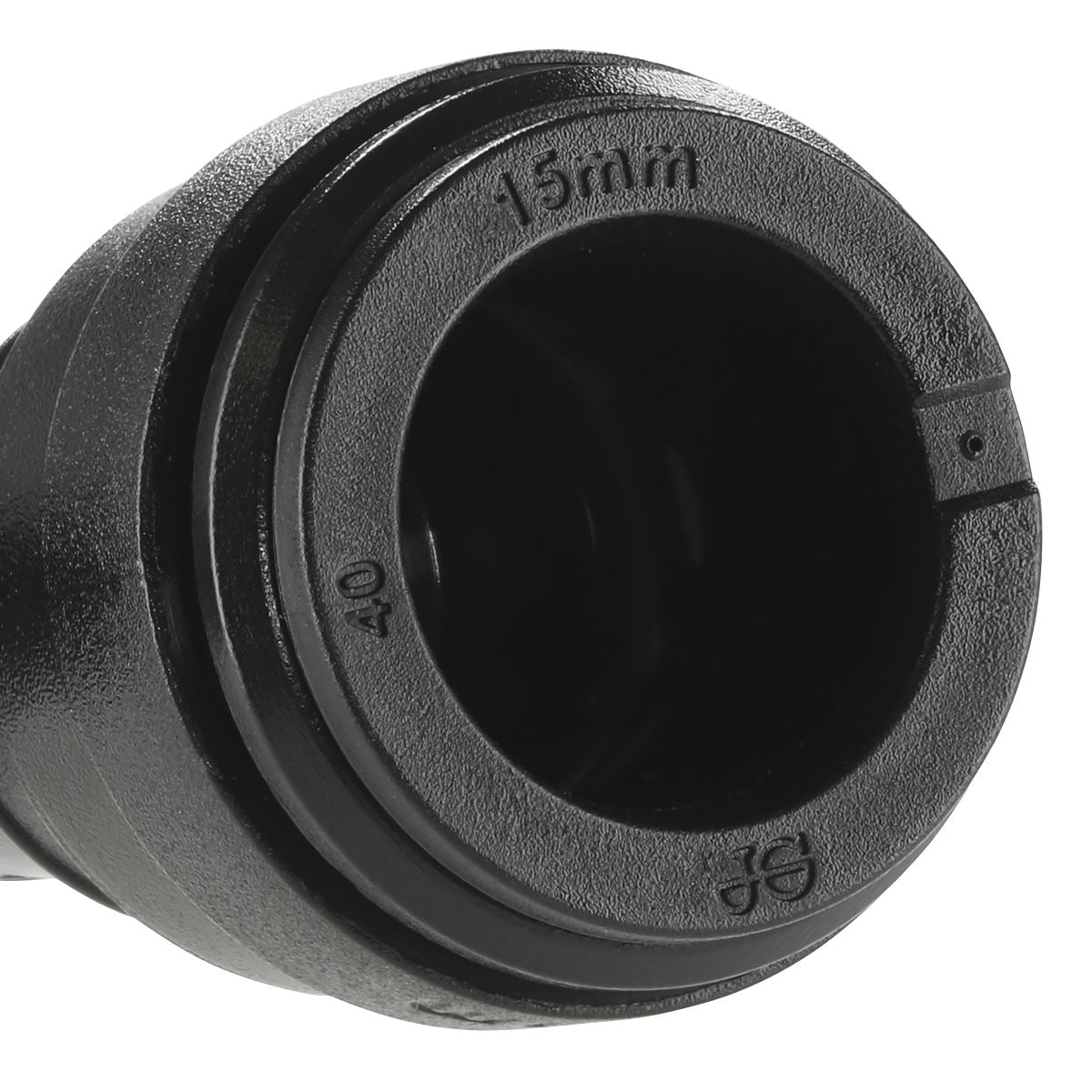 Sealey Air Pipe Stem Elbow 15mm Pack of 2 John Guest Speedfit PM221515E CAS15SE