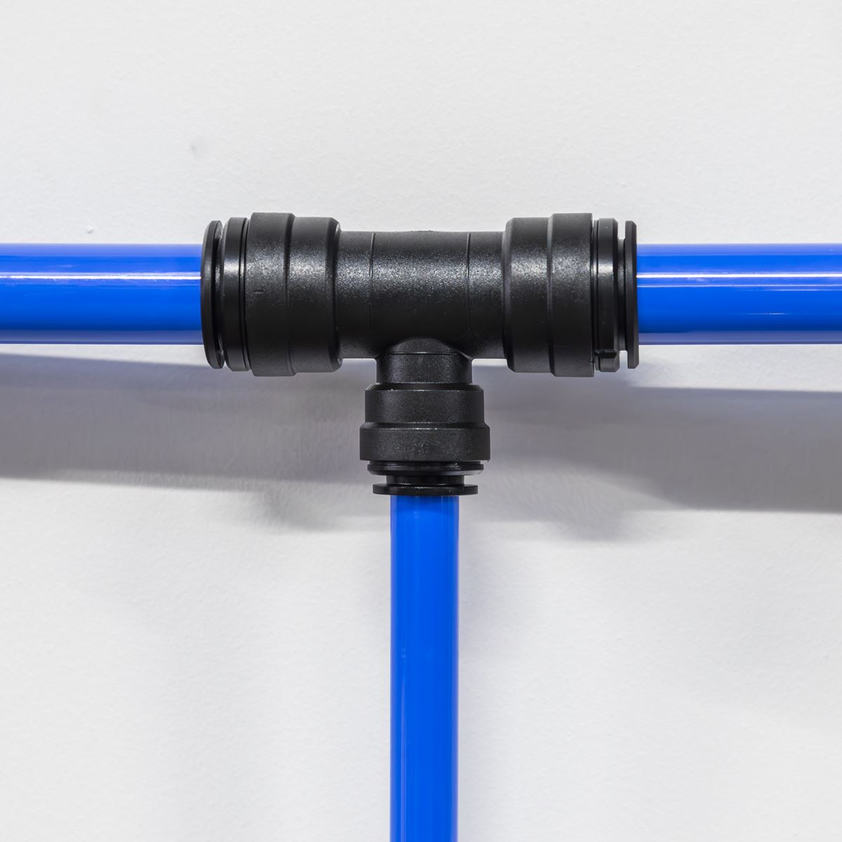 Sealey Reducing Air Pipe Tee 22- to 15mm Pack of 5 John Guest Speedfit CAS2215T