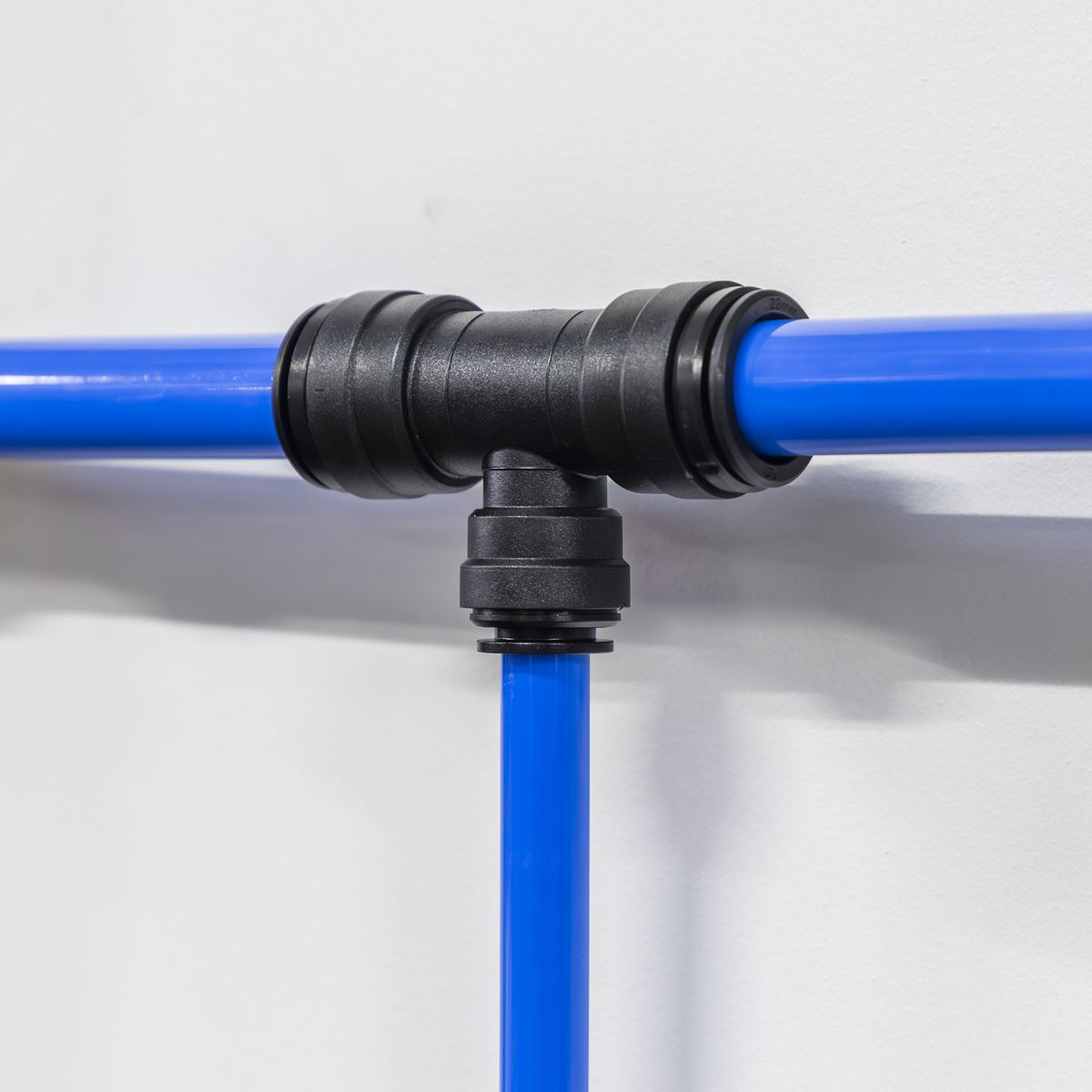 Sealey Reducing Air Pipe Tee 22- to 15mm Pack of 5 John Guest Speedfit CAS2215T