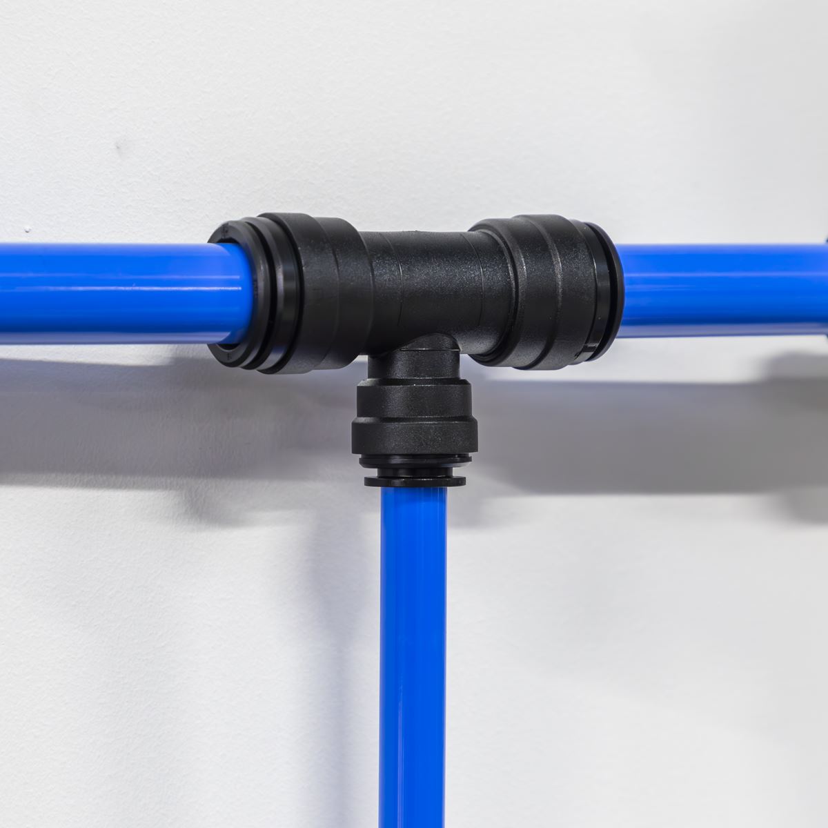 Sealey Reducing Air Pipe Tee 22- to 15mm Pack of 5 John Guest Speedfit CAS2215T