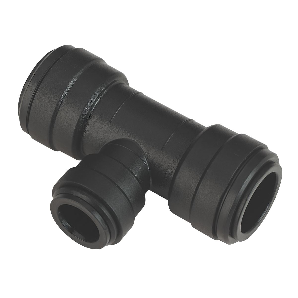 Sealey Reducing Air Pipe Tee 22- to 15mm Pack of 5 John Guest Speedfit CAS2215T