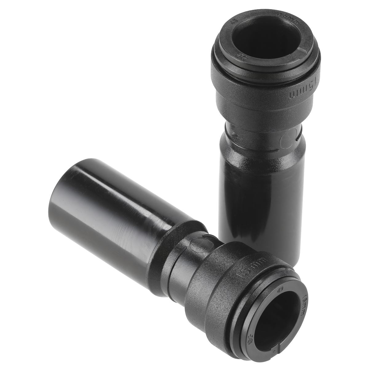 Sealey Air Pipe Reducer 22-15mm Pack of 2 John Guest Speedfit PM062215E CAS2215