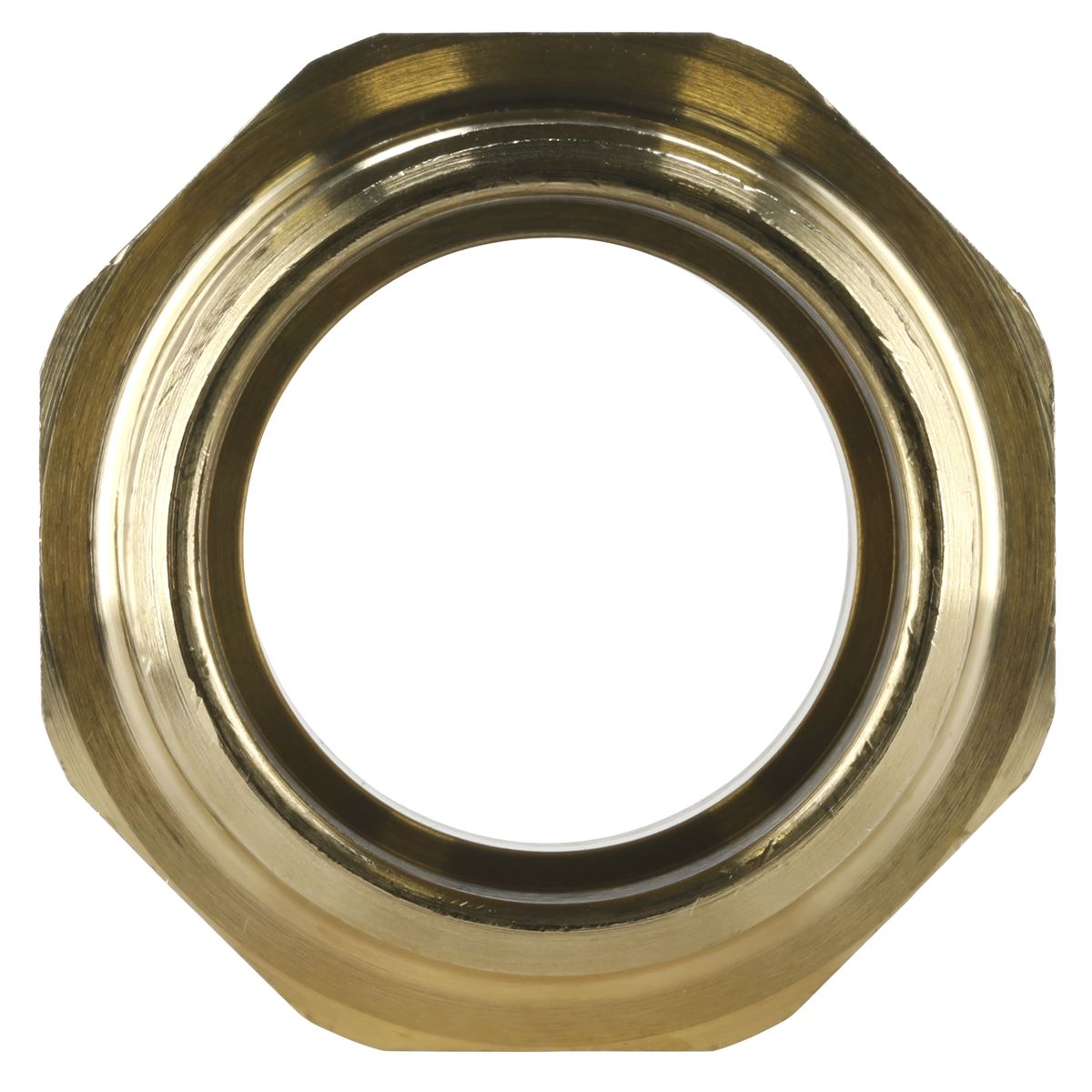 Sealey Straight Adaptor 22mm x 3/4"BSPT Brass Speedfit MM012206N) CAS22BSA