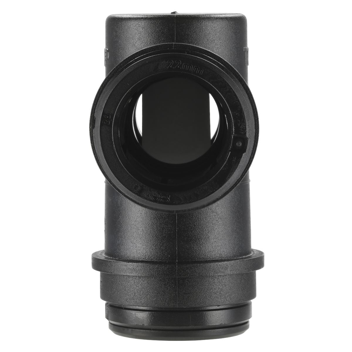 Sealey Equal Water Trap Air Pipe Tee 22mm John Guest Speedfit PMTT22E CAS22WTT