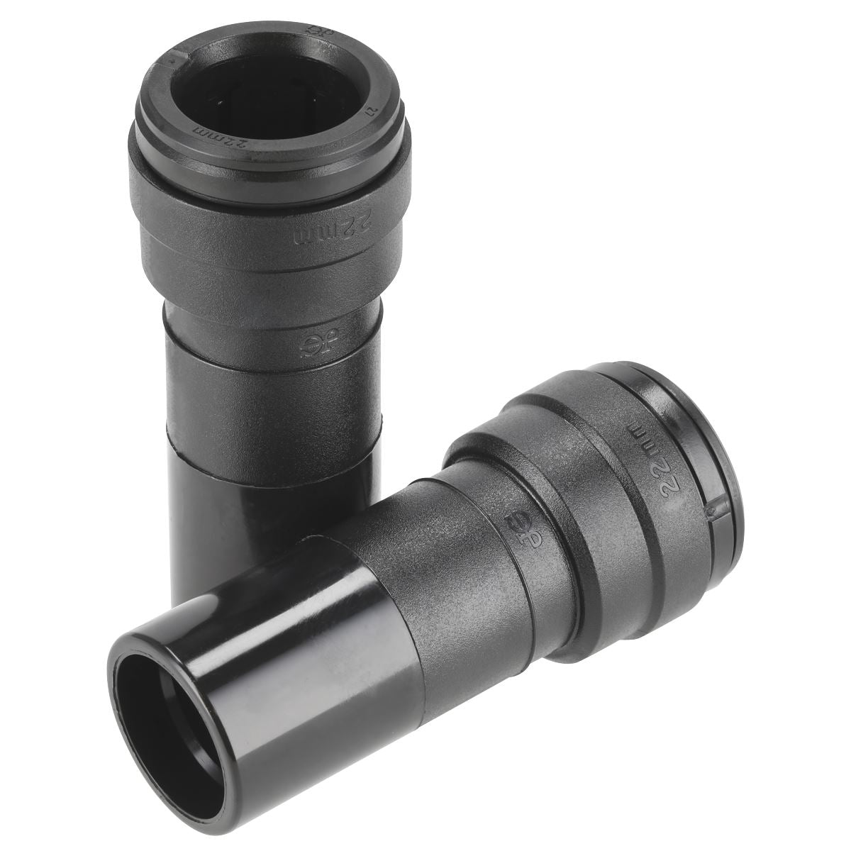 Sealey Air Pipe Reducer 28-22mm Pack of 2 John Guest Speedfit PM062822E CAS2822