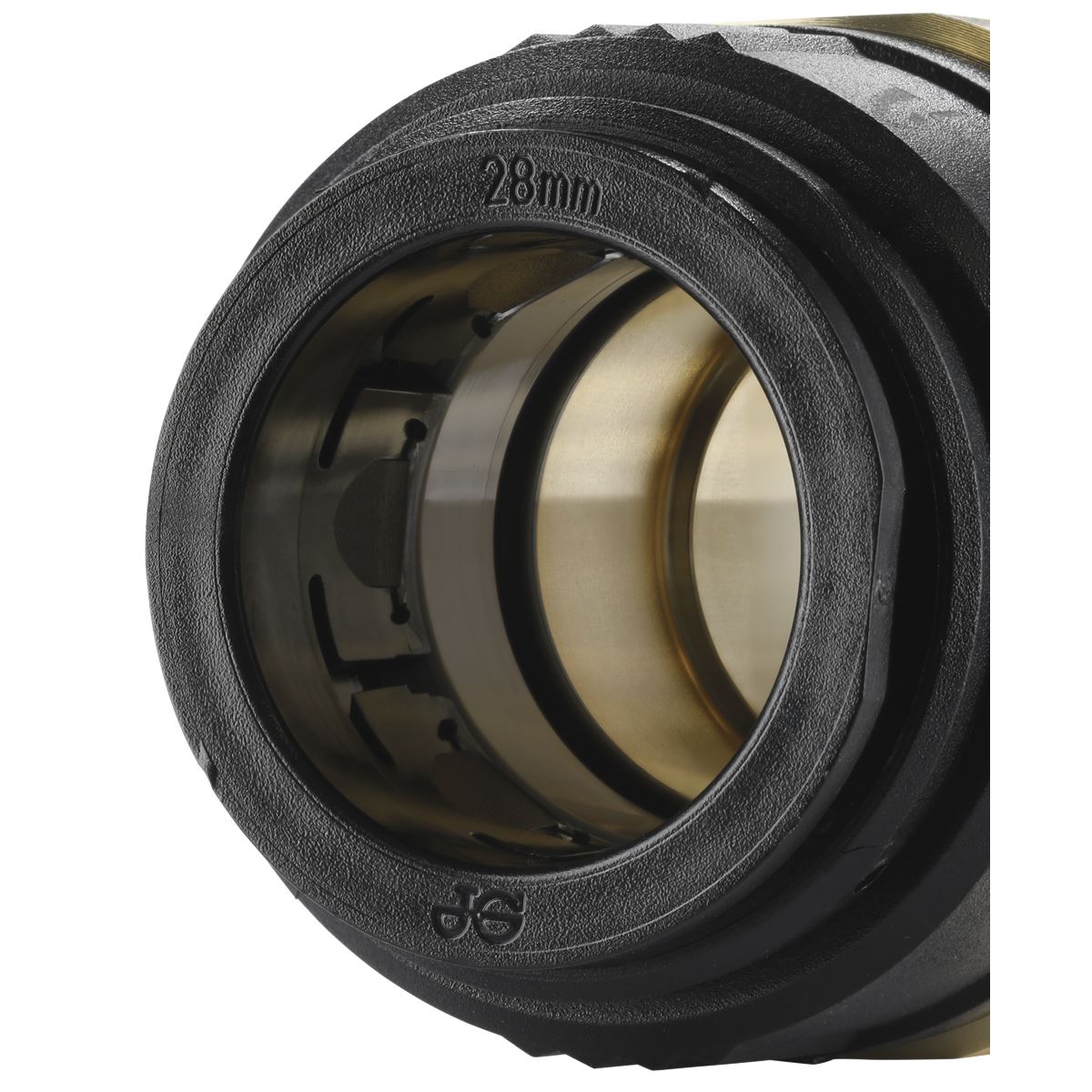Sealey Straight Air Adaptor 28mm x 1"BSPT Brass Speedfit MM012808N) CAS28BSA