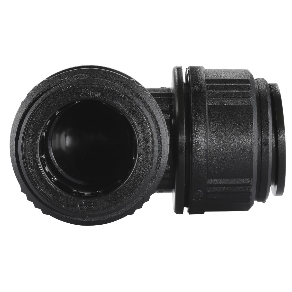 Sealey Equal Air Pipe Elbow 28mm Pack of 5 John Guest Speedfit PM0328E CAS28EE