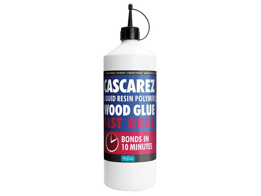 Polyvine Cascarez Fast Grab Wood Adhesive 1 litre CASFGWG1L