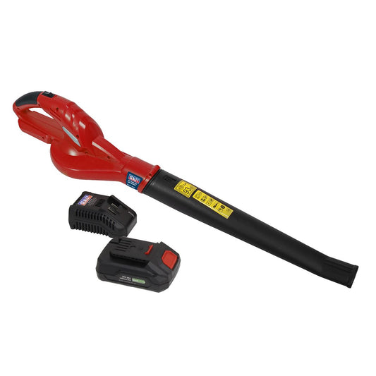Sealey Leaf Blower Cordless 20V SV20 Series with 2Ah Battery & Charger CB20VCOMBO2