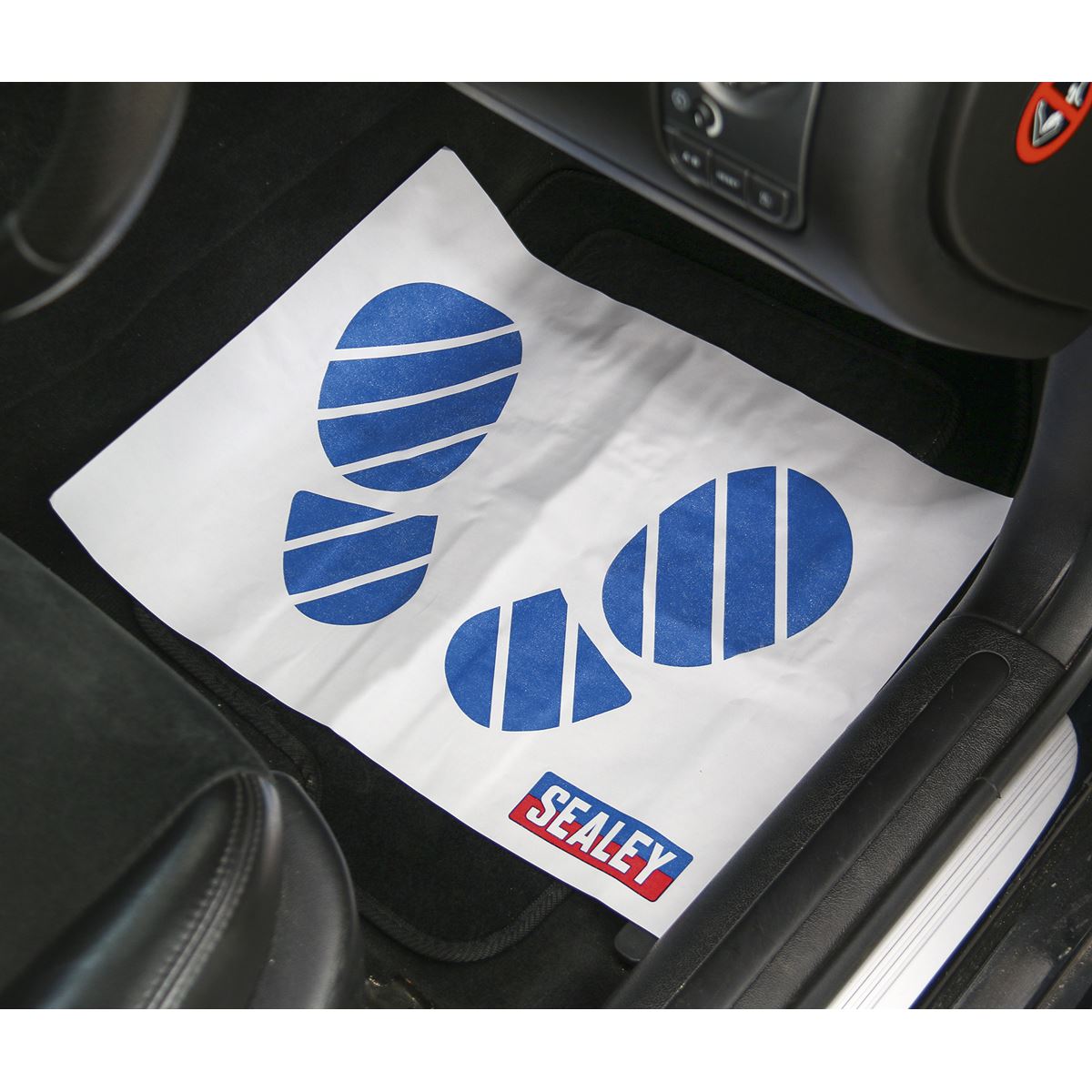 Sealey 5-in-1 Disposable Car Interior Protection Kit - Display Box of 50 CCSET550