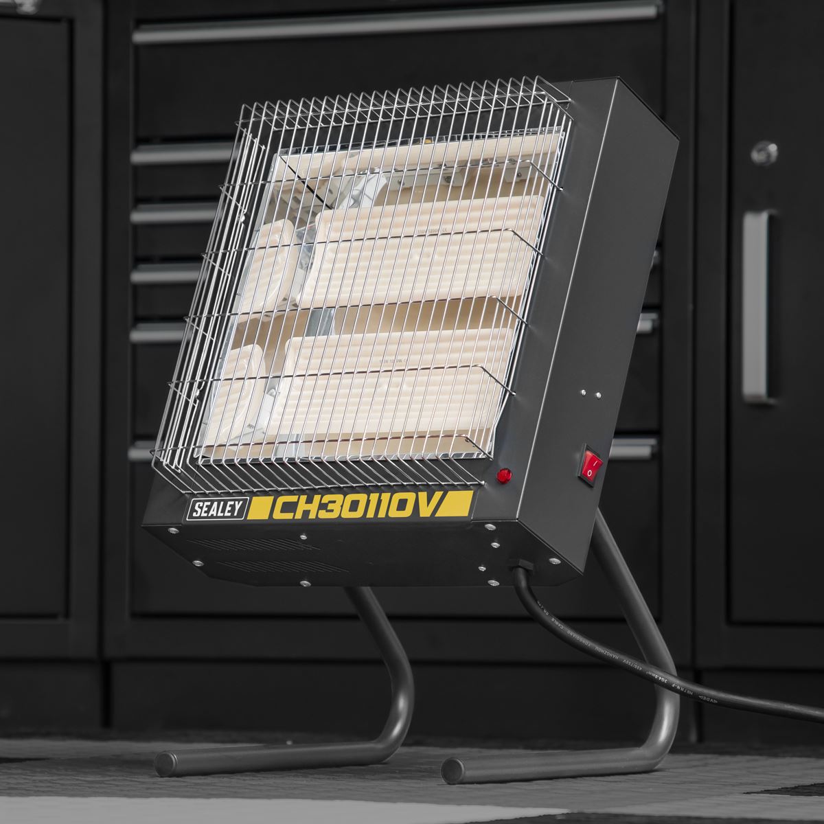 Sealey Ceramic Heater 1.2/2.4kW - 110V CH30110V