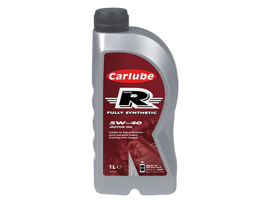 Carlube Triple R 5W-40 Fully Synthetic Oil 1 litre CLBXRF001
