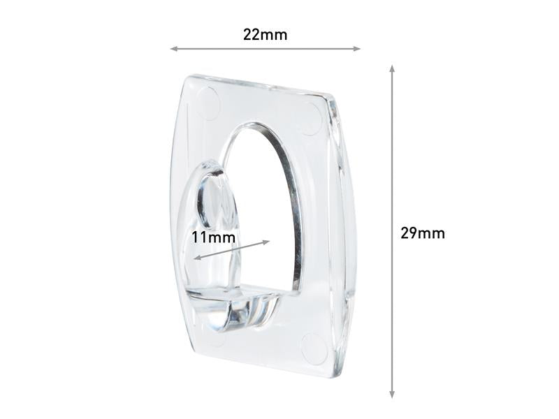 Command™ Clear Mini Hooks Value Pack (Pack 18) COM17006CLRV