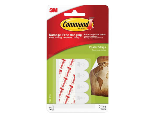 Command™ Poster Strips (Pack 12) COM17024