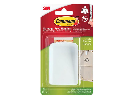 Command™ Jumbo Canvas Hanger COM17045