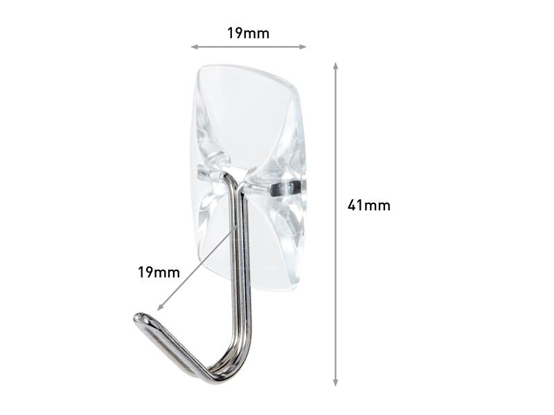 Command™ Clear Wire Hooks Value Pack (Pack 9) COM17067CLR9